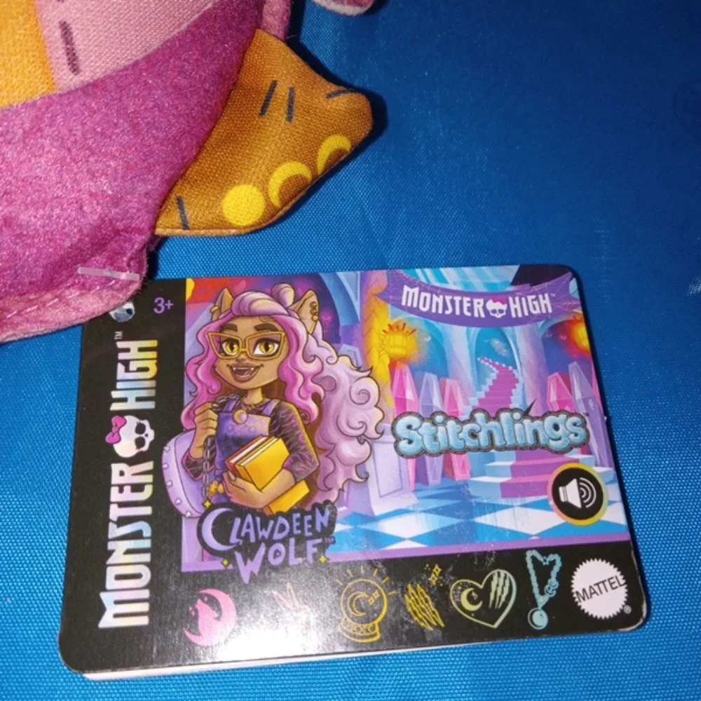 NEW Clawdeen Wolf Talking Plush - Monster High 8